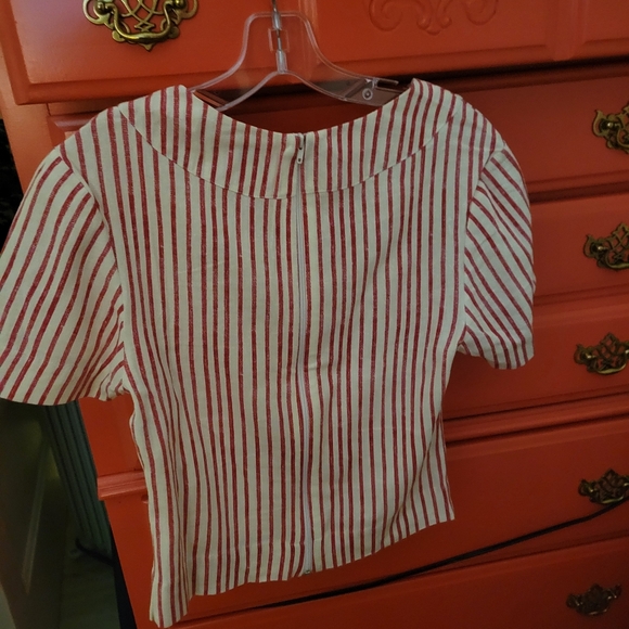 Linen top , fit with back ziper , from Brazil - Picture 2 of 2